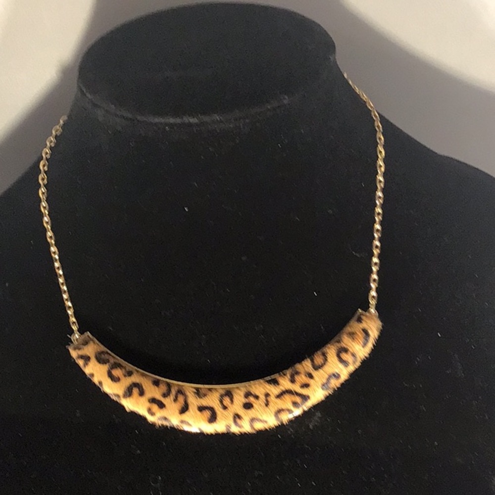 INC International Concepts Gold and Brown Choker Necklace